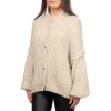 Reichstadt Relaxed Fit Strickjacke Oversized-Look 25RSW068 Beige One Size