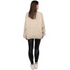 Reichstadt Relaxed Fit Strickjacke Oversized-Look 25RSW068 Beige One Size