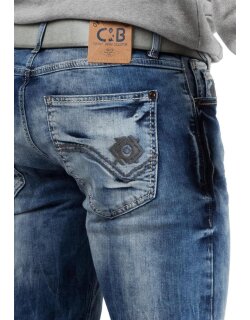 Cipo & Baxx Herren Jeans CD319 W33/L34