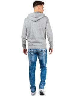 Cipo & Baxx straight fit Jeans Herren Stonewashed CD319 Blue W34/L34