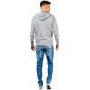 Cipo & Baxx straight fit Jeans Herren Stonewashed CD319 Blue W40/L34