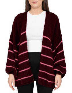 Reichstadt Relaxed Fit Cardigan Streifen-Design 25RSW088