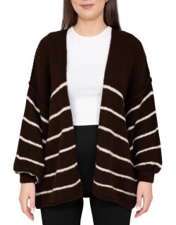 Reichstadt Relaxed Fit Cardigan Streifen-Design 25RSW088