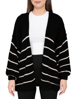 Reichstadt Relaxed Fit Cardigan Streifen-Design 25RSW088