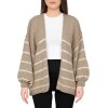 Reichstadt Relaxed Fit Cardigan Streifen-Design 25RSW088