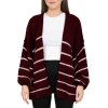 Reichstadt Relaxed Fit Cardigan Streifen-Design 25RSW088