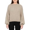 Reichstadt Relaxed Fit Strickpullover Rippabschlüsse 25RSW089