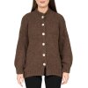 Reichstadt Relaxed Fit Strickjacke Dekorative Knöpfe 25RSW094