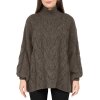 Reichstadt Relaxed Fit Strickpullover Zopfstruktur 25RSW091