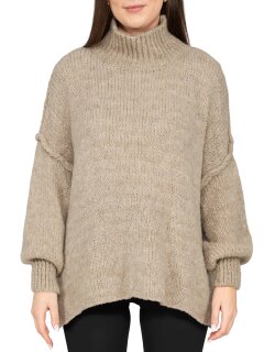 Reichstadt Relaxed Fit Strickpullover Rippabschlüsse 25RSW092