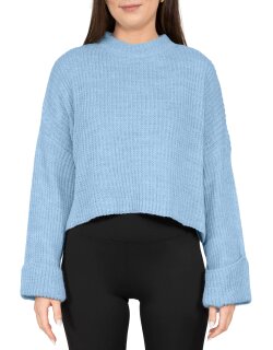 Reichstadt Relaxed Fit Strickpullover Breite Ärmelabschlüsse 25RSW093
