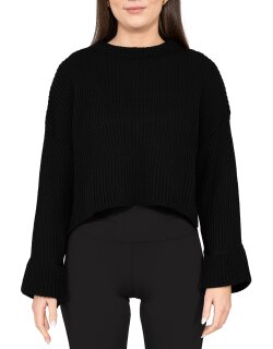 Reichstadt Relaxed Fit Strickpullover Breite Ärmelabschlüsse 25RSW093