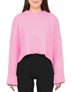 Reichstadt Relaxed Fit Strickpullover Breite Ärmelabschlüsse 25RSW093