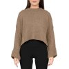 Reichstadt Relaxed Fit Strickpullover Breite Ärmelabschlüsse 25RSW093