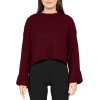 Reichstadt Relaxed Fit Strickpullover Breite Ärmelabschlüsse 25RSW093