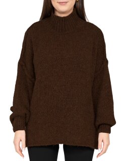 Reichstadt Relaxed Fit Strickpullover Überschnittene Schultern 25RSW095