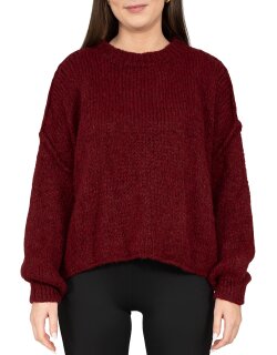 Reichstadt Relaxed Fit Strickpullover Gleichmäßige Strickoptik 25RSW096