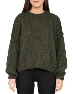 Reichstadt Relaxed Fit Strickpullover Gleichmäßige Strickoptik 25RSW096