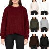 Reichstadt Relaxed Fit Strickpullover Gleichmäßige Strickoptik 25RSW096