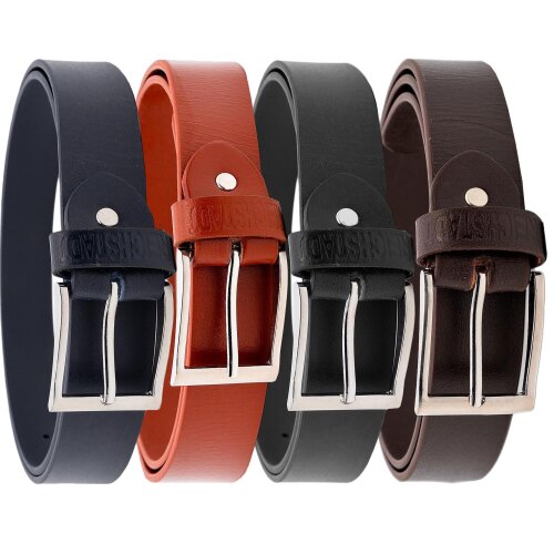 Reichstadt Business Ledergürtel Metallschnalle   25RS059