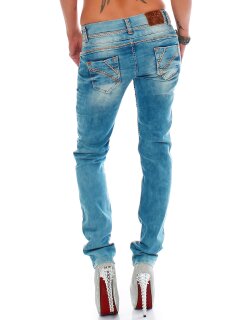 Cipo & Baxx Damen Jeans CBW0347A W26/L32