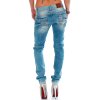 Cipo & Baxx slim fit Jeans Damen Stonewashed CBW0347A Light Blue W30/L34