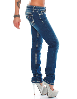 Cipo &amp; Baxx Damen Jeans CBW0232