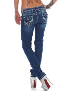 Cipo & Baxx Damen Jeans CBW0232 W27/L34