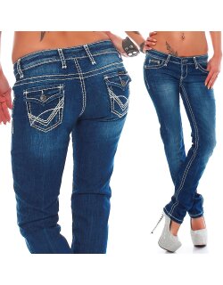 Cipo & Baxx Damen Jeans CBW0232 W27/L34