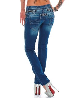 Cipo & Baxx Damen Jeans CBW0282 W27/L32