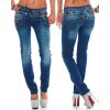 Cipo & Baxx Damen Jeans CBW0282 W27/L32