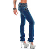Cipo & Baxx Damen Jeans CBW0282 W27/L34