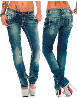 Cipo & Baxx Damen Jeans WD153 W27/L32