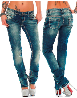 Cipo & Baxx Damen Jeans BA-WD153 W28/L32