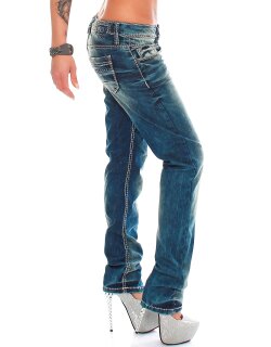 Cipo & Baxx Damen Jeans WD153 W31/L34