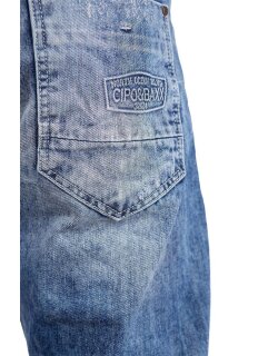 Cipo & Baxx regular fit Jeans Herren Stonewashed CD131 Blue W38/L32