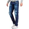 Cipo & Baxx slim fit Jeans Herren Stonewashed CD392 Blue W29/L32