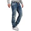 Cipo & Baxx regular fit Jeans Herren Stonewashed CD148 Blue W34/