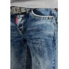 Cipo & Baxx regular fit Jeans Herren Stonewashed CD148 Blue W34/