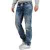 Cipo & Baxx regular fit Jeans Herren Stonewashed CD148 Blue W38/