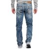 Cipo & Baxx regular fit Jeans Herren Stonewashed CD148 Blue W30/L32