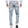 Cipo & Baxx regular fit Jeans Herren Stonewashed C0894A Light Blue W36/L32