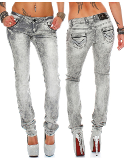 Cipo & Baxx Damen Jeans C46006 W27/L32