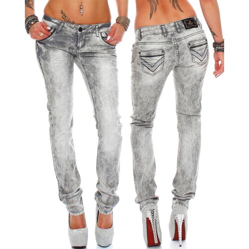 Cipo & Baxx Damen Jeans C46006 W32/L32