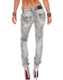Cipo & Baxx Damen Jeans C46006 W32/L32