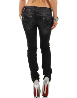 Cipo & Baxx Damen Jeans CBW0655 W27/L32