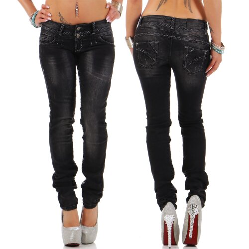 Cipo & Baxx Damen Jeans CBW0655 W31/L32