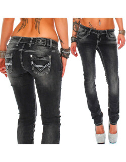 Cipo & Baxx Damen Jeans C46007 W31/L32