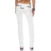 Cipo & Baxx Regular Fit Jeans Damen Mid Waist CBW0245 White W25