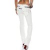 Cipo & Baxx regular fit Jeans Damen Mid Waist CBW0245 White